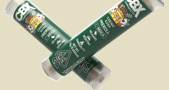 Cbx - CASINO KUSH - .75G PRE-ROLL