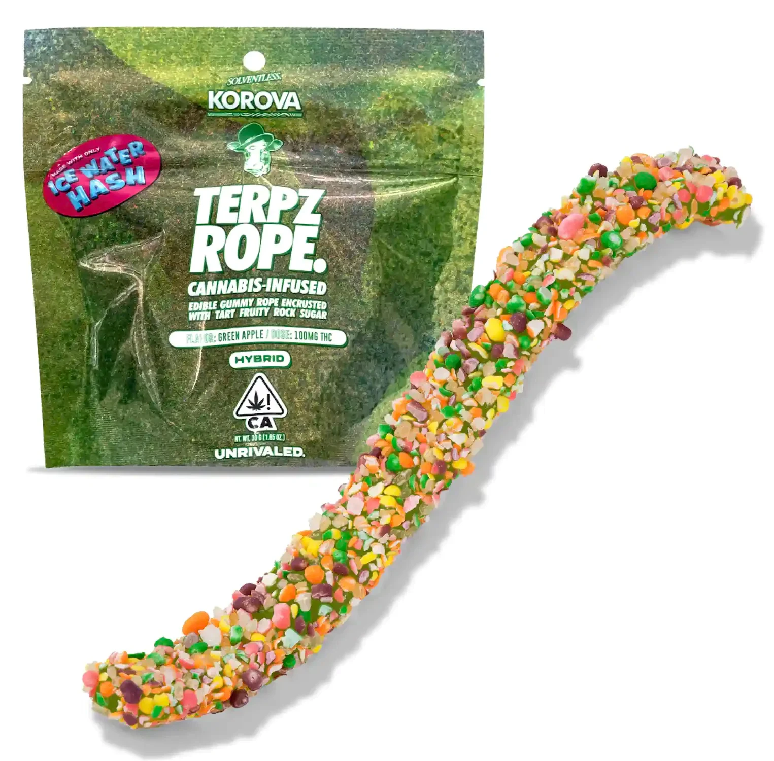 Korova - TERPZ ROPE 100MG GREEN APPLE SOLVENTLESS Main Image