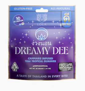 Dee thai - DREAMY DEE - 10MG THC 5MG CBN 10PK