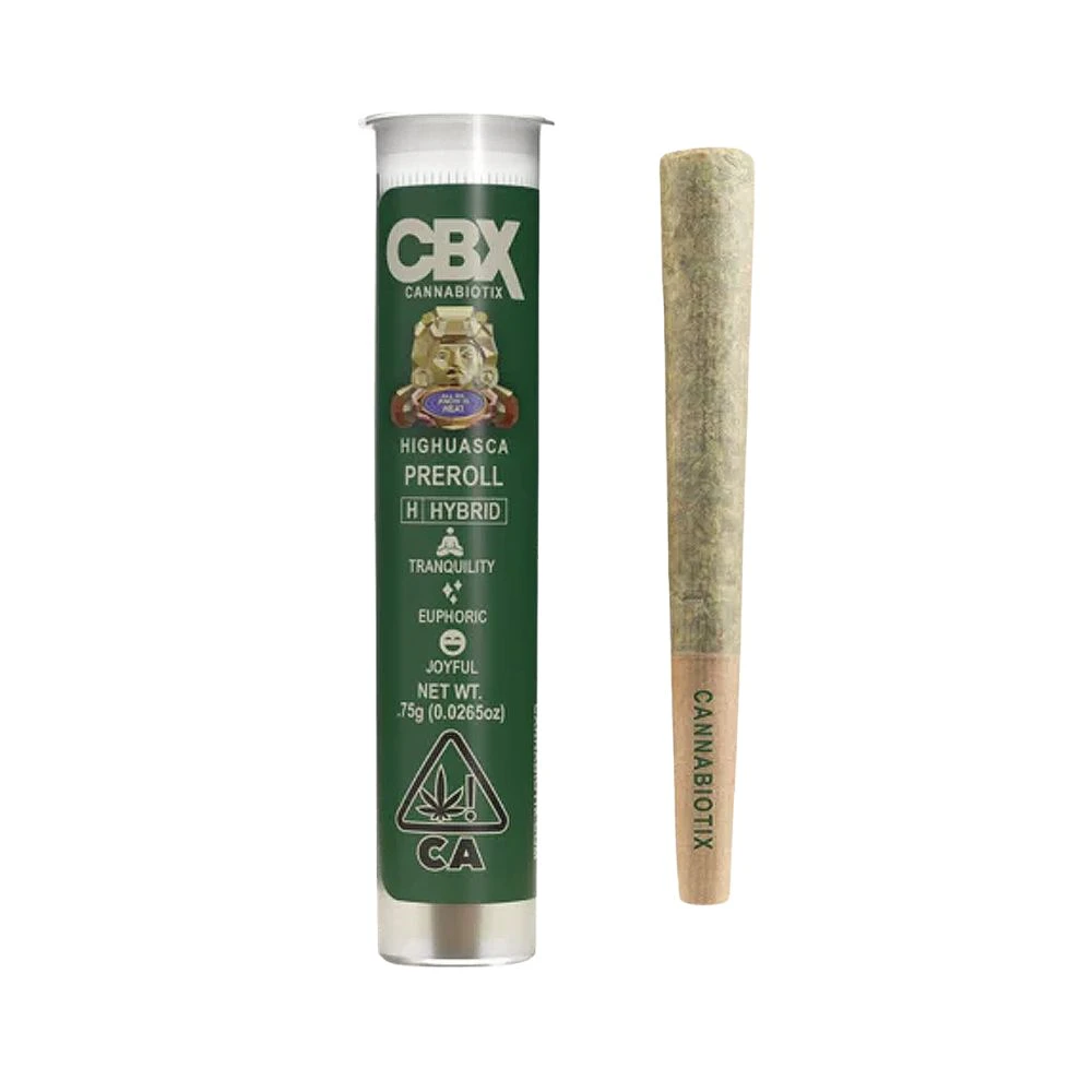 Cbx - CBX - HIGHUASCA - .75G PRE-ROLL Main Image