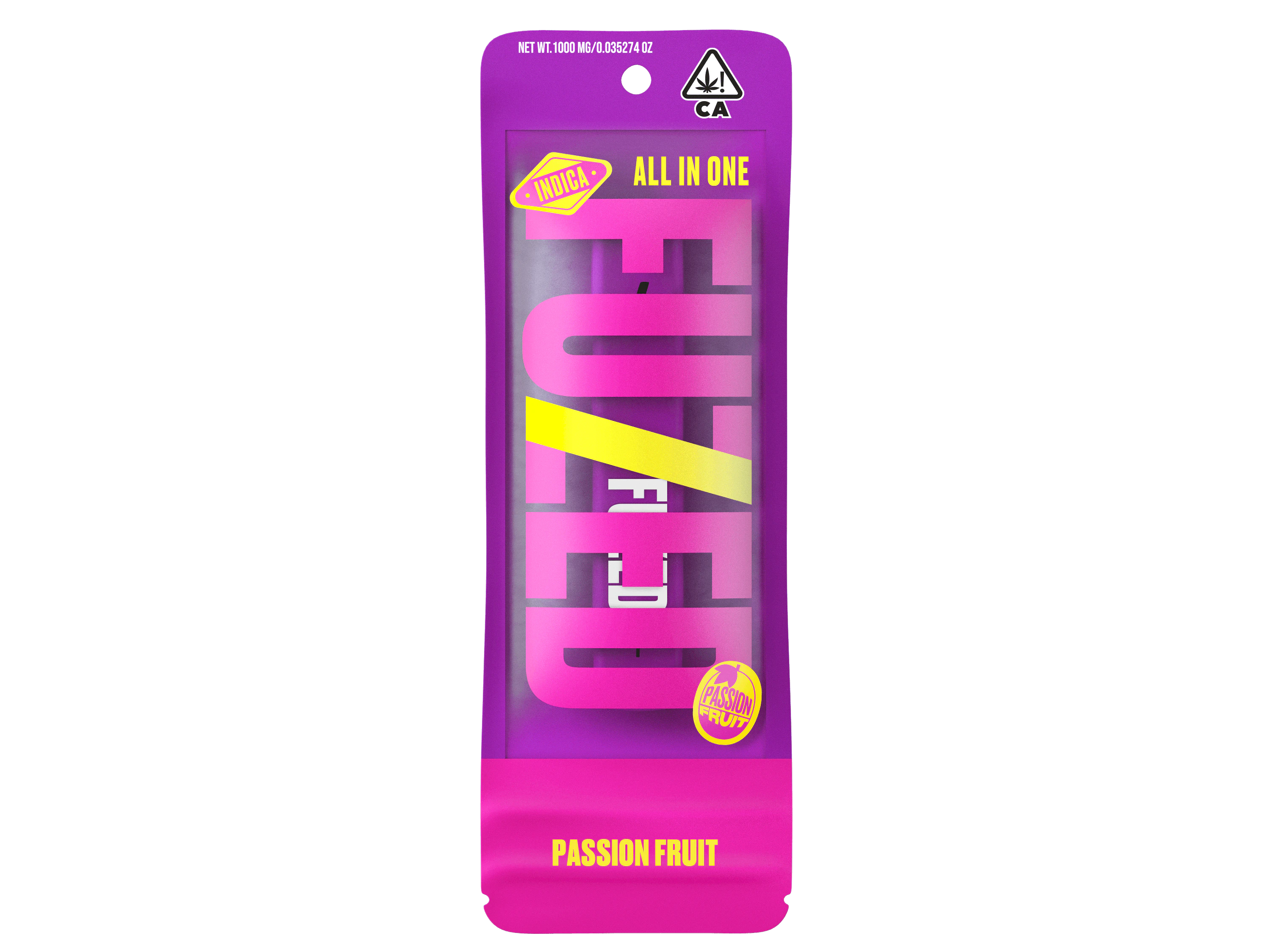 Fuzed - 1G VAPE - PASSION FRUIT - INDICA Main Image