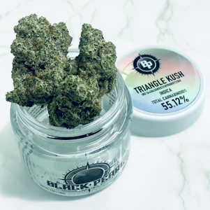 Black pearl - BLACK PEARL | TRIANGLE KUSH-DIAMOND COATED 3.5G