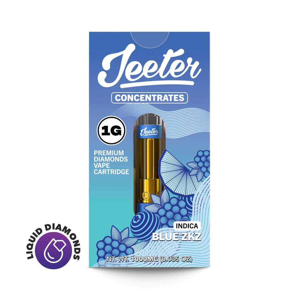Jeeter - 1G VAPE CARTRIDGE BLUE ZKZ Main Image