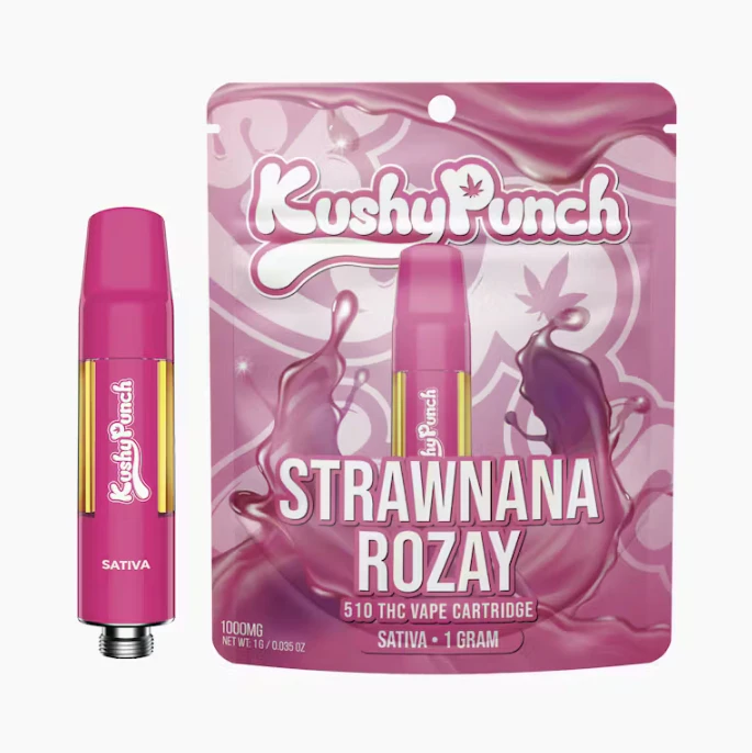 Kushy punch - KUSHY PUNCH | STRAWNANA ROZAY - CARTRIDGE 1G Main Image