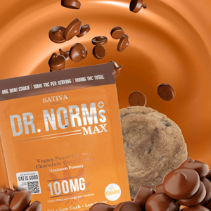 Dr. norm's - 100MG MAX PEANUT BUTTER CHOCOLATE CHIP COOKIE