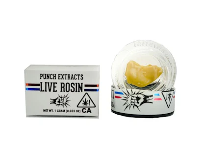 Punch - PUNCH - LIVE ROSIN - PEACHES N CREAM - BADDER (1G) - TIER 4