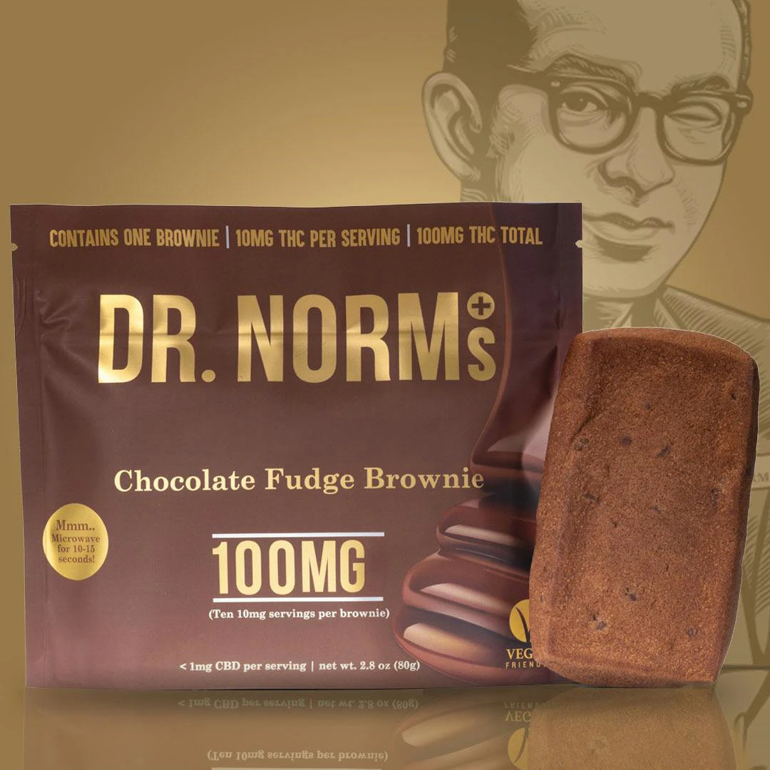 Dr. norms - CHOCOLATE FUDGE BROWNIE Main Image