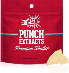 Punch - BHO SHATTER - SECRET STASH (1G)