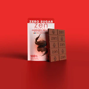Zen - CHOCOLATE - ZEN - SUGAR FREE MILK CHOCOLATE 100MG