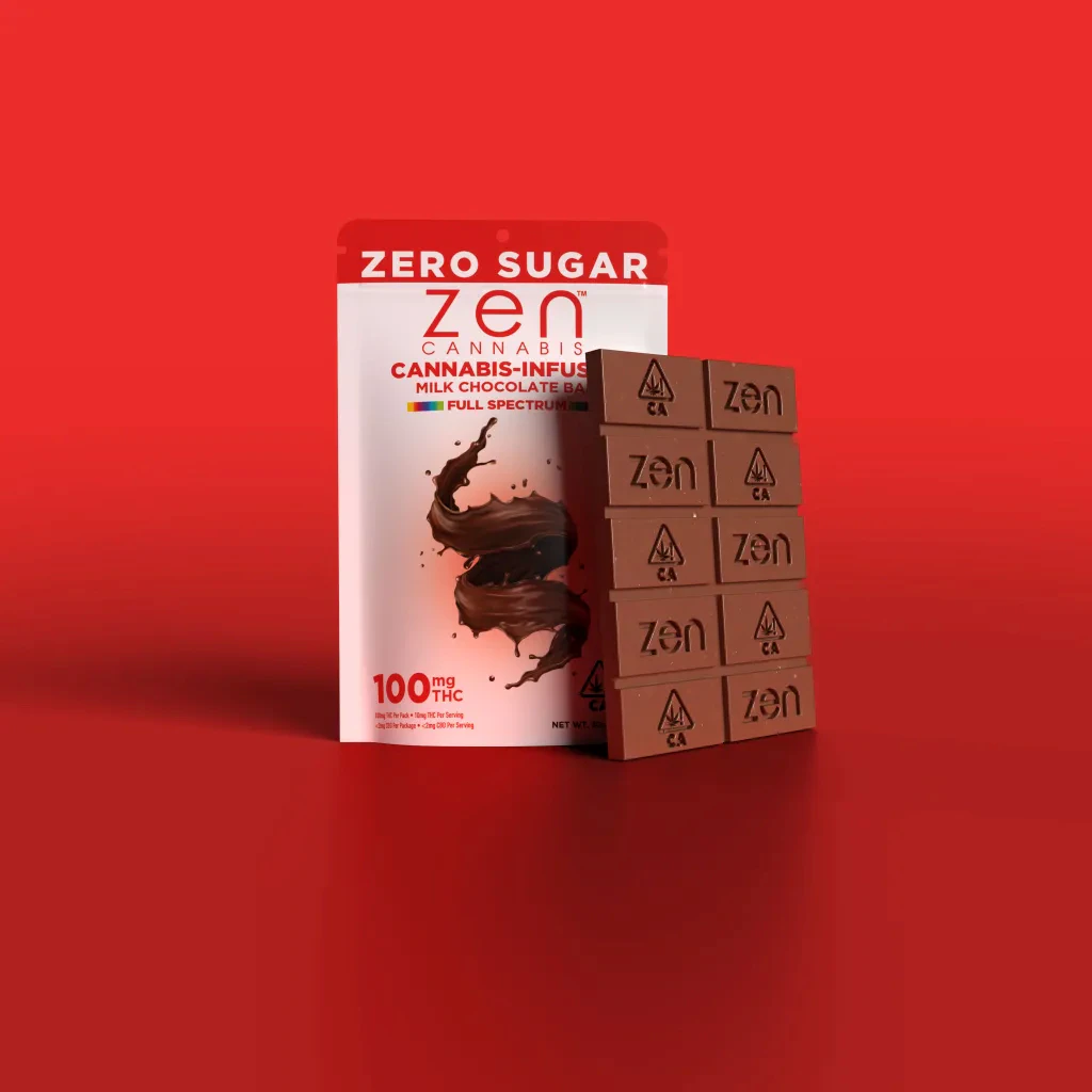 Zen - CHOCOLATE - ZEN - SUGAR FREE MILK CHOCOLATE 100MG Main Image