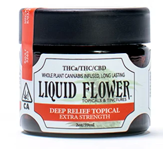 Liquid flower - DEEP RELIEF TOPICAL | 2OZ, LIQUID FLOWER