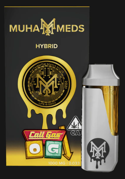 Muha meds - CALI GAS OG-1G DISPOSABLE Main Image