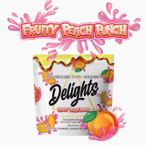 Delights - FRUITY PEACH PUNCH - 100MG