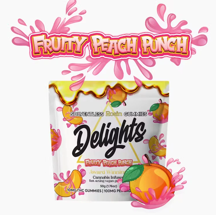 Delights - FRUITY PEACH PUNCH - 100MG Main Image