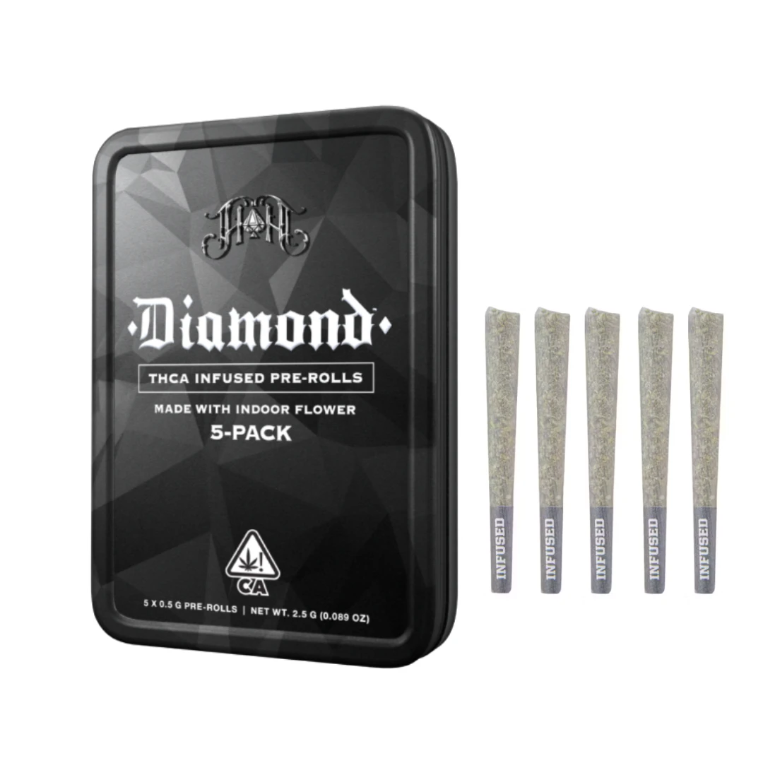 Heavy hitters - 0.5G INFUSED DIAMOND MULTIPACK (5): COTC: ANIMAL STYLE [I] Main Image