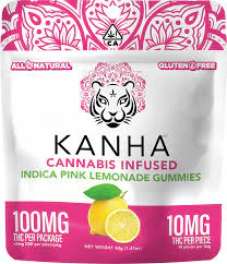 Kahna - KE - THC - CLASSIC INDICA PINK LEMONADE 100MG (10 MG/EACH) Main Image