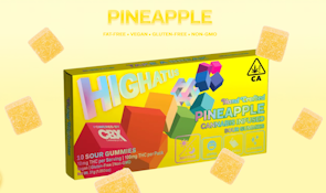 SOUR GUMMIES 10PK - PINEAPPLE