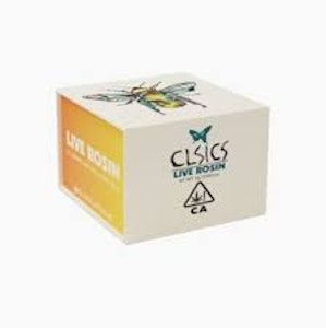 Clsics - CLSICS TIER 2 LIVE ROSIN 1G INDICA FATSO