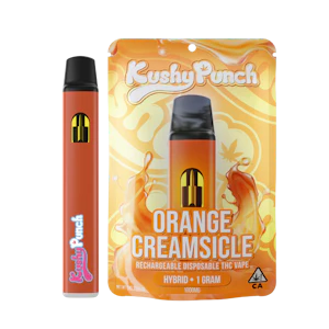 Kushy punch - AIO VAPE 1G HYBRID ORANGE CREAMSICLE