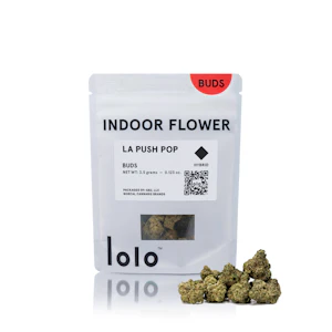 Lolo - LA PUSH POP - 1/8TH BUDS BAG