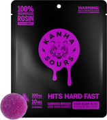 VEGAN SOLVENTLESS ROSIN NANO INDICA SOUR BERRY BLISS 100MG