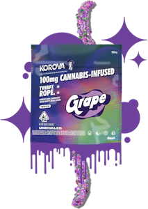 Korova - TERPZ ROPE 100MG GRAPE