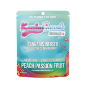 PEACH PASSIONFRUIT JAB JAB HOOK GUMMY 100MG