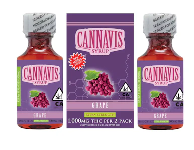 Cannavis - GRAPE CANNAVIS SYRUP (2-PACK)