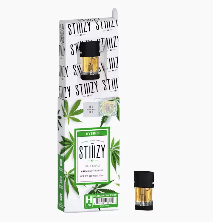 Stiiizy - STIIIZY | GRANDDADDY PURP-POD 0.5G Main Image