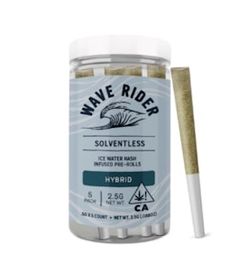 Wave rider - HASH INFUSED PRE ROLL - TROPICANA COOKIES - 5 PK 0.5G PR - SATIVA