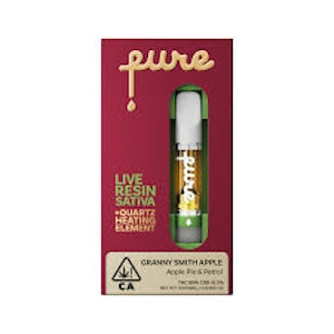 Pure vape - PURE VAPE | GRANNY SMITH APPLE-LIVE RESIN 1G