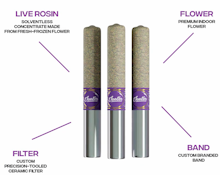 LIVE ROSIN CANNONS 0.5G X 3  SUNSET SHERBET
