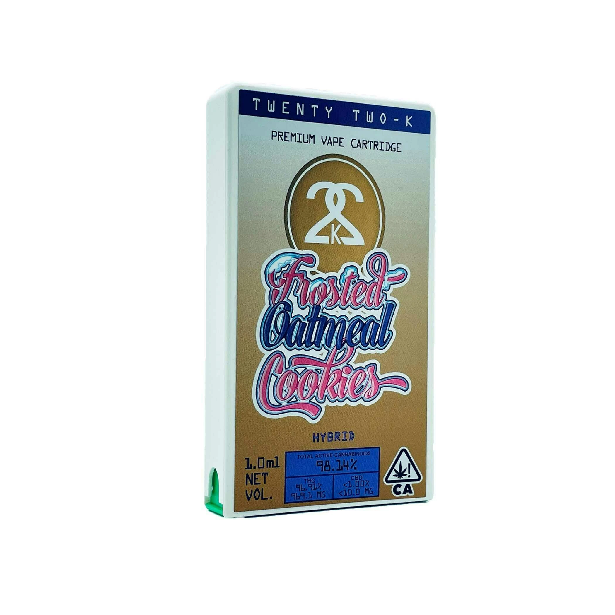 22k - FROSTED OATMEAL COOKIES 1.0ML CART Main Image