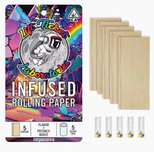 Lift tickets - SFV OG [I] 5PK PAPERS W/ GLASS TIPS