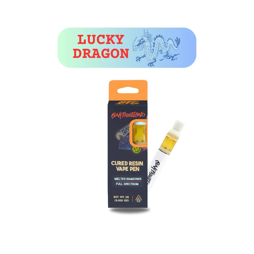 Oakfruitland - LUCKY DRAGON 1G CURED RESIN VAPE PEN Main Image
