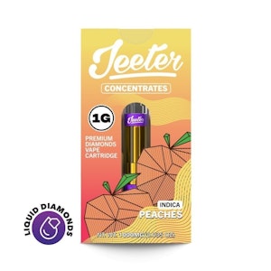 Jeeter - 1G VAPE CARTRIDGE PEACHES