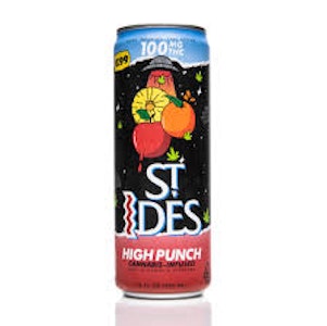 St ides - ST IDES - HIGH PUNCH | 12OZ FRUIT PUNCH 100MG