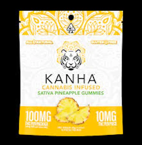 Kahna - KE - THC - CLASSIC SATIVA PINEAPPLE 100MG (10 MG/EACH)