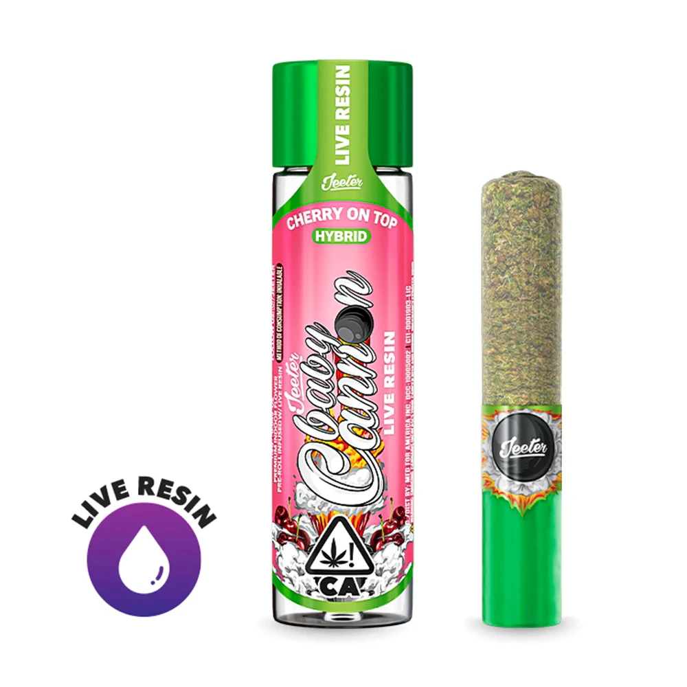 Jeeter - INFUSED JEETER LIVE ROSIN CANNON 1.3G PREROLL SOUR PEACH Main Image