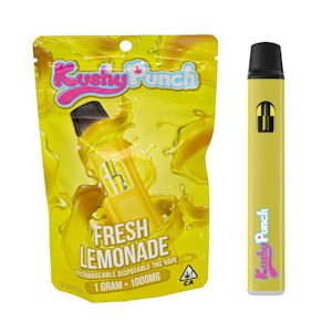 Kushy punch - AIO VAPE 1G SATIVA FRESH LEMONADE