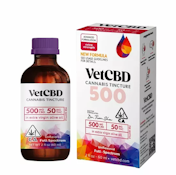 VETCBD | EXTRA STRENGTH-500MG CBD/50MG THC 2OZ