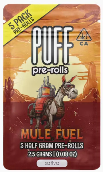 Puff - MULE FUEL 5PK Main Image