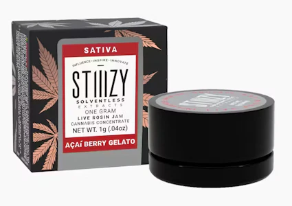 Stiiizy - ACAI BERRY GELATO LIVE ROSIN JAM - 1G