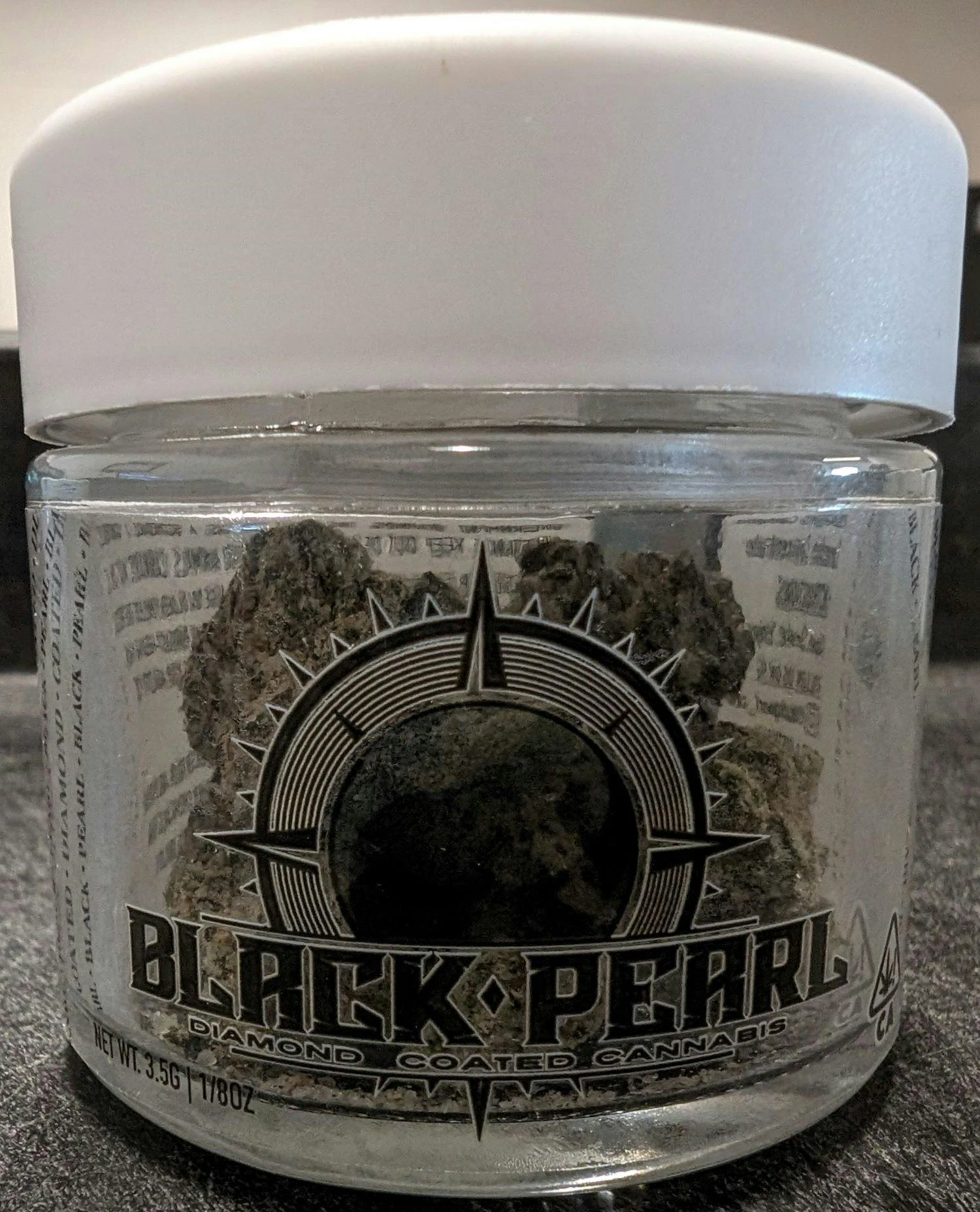 Black pearl - BLACK PEARL - DIAMOND COATED - TREASURE ISLAND 3.5G Main Image
