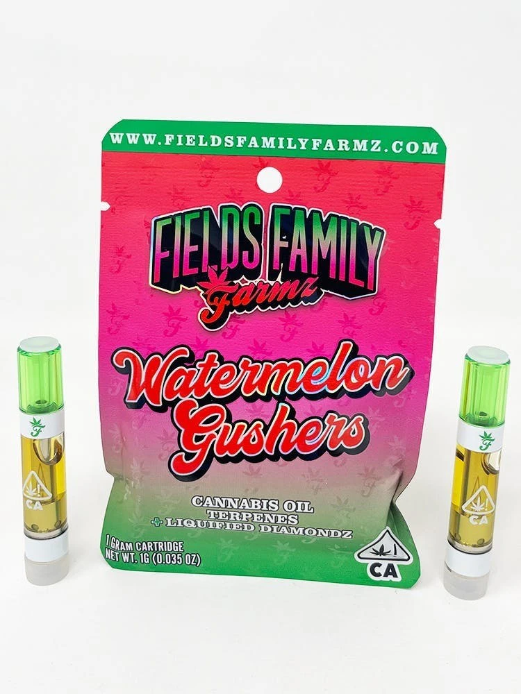 Fields family farmz - WATERMELON GUSHERS - 1G VAPE CART Main Image