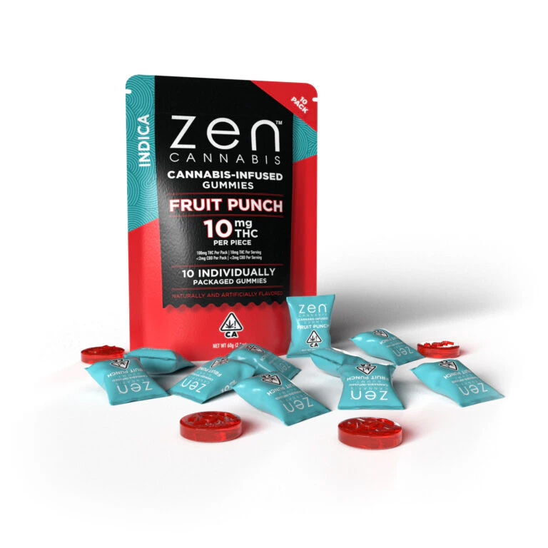 Zen - INDICA FRUIT PUNCH 100MG Main Image