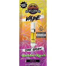 West coast treez - WCT - VAPE - 1G - INDICA - BUBBA KUSH, Main Image