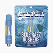 KUSHY PUNCH | BLUE RAZZ GUSHERS - CARTRIDGE 1G