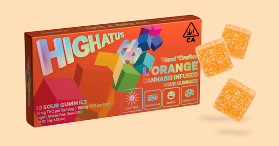 Highatus - SOUR GUMMIES 10PK - L'ORANGE