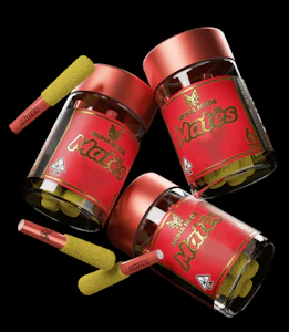 Muha meds - MANGO PEACH RINGS-.6GX5PACK